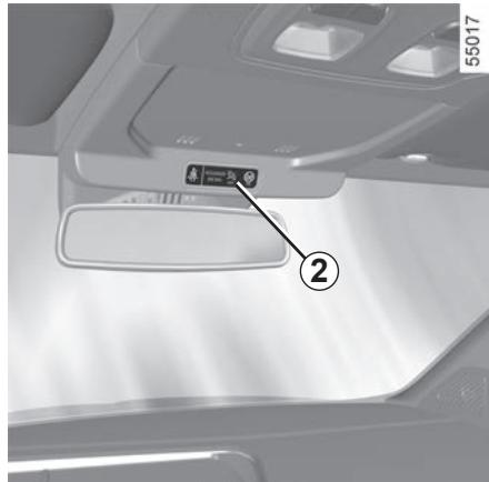 RENAULT Kangoo E-TECH ELECTRIQUE (2021-2024) - Désactivation airbag passager avant - 1