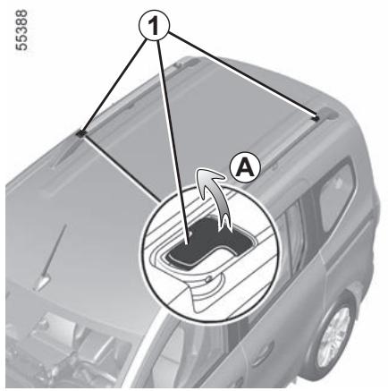 RENAULT Kangoo E-TECH ELECTRIQUE (2021-2024) - BARRES DE TOIT MODULABLES (1/2) - 1