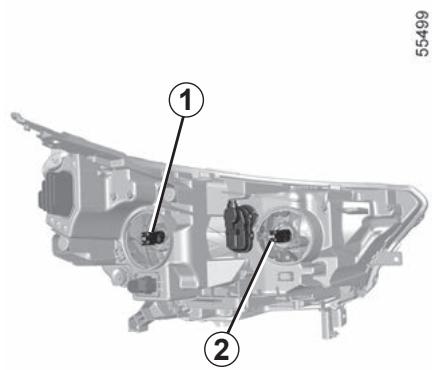 RENAULT Kangoo E-TECH ELECTRIQUE (2021-2024) - Feux de croissement - 2