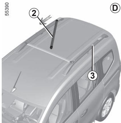RENAULT Kangoo E-TECH ELECTRIQUE (2021-2024) - BARRES DE TOIT MODULABLES (2/2) - 1