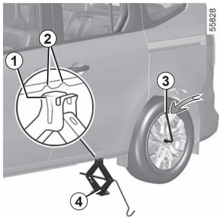 RENAULT Kangoo E-TECH ELECTRIQUE (2021-2024) - CHANGEMENT DE ROUÉ (1/2) - 1