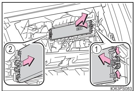 TOYOTA Prius (2018) - Remplacement du filtre du climatiseur - 4