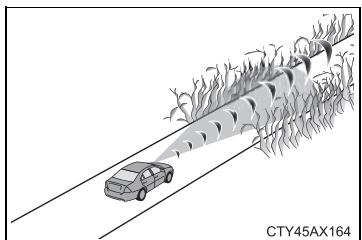 TOYOTA Prius (2018) - Conditions dans lesquelles le système peut fonctionner même s'il n'y a aucun risque de collision - 8