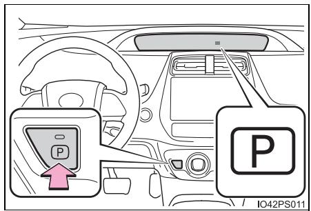TOYOTA Prius (2018) - Arrêt du système hybride - 1