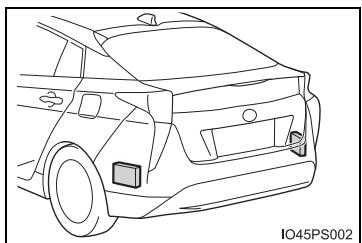 TOYOTA Prius (2018) - ■ Gestion du capteur radar - 1