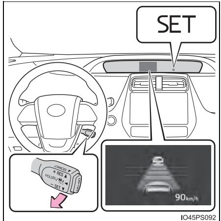 SET + RES HOLORY - SET 90km/h IO45PS092