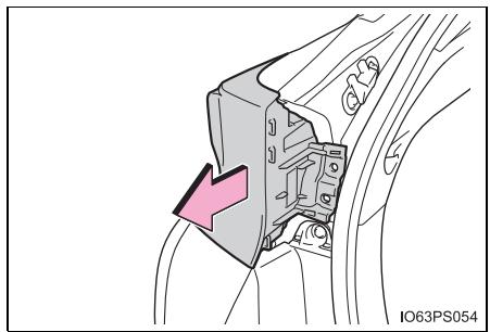 TOYOTA Prius (2018) - ■ Clignotants arrière et feux de recul - 3