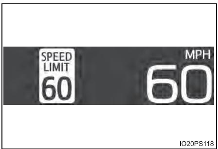 SPEED LIMIT 60 MPH 60 IO20PS118