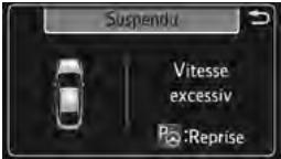 TOYOTA Prius (2018) - Messages affichés sur l'écran multifonction - 18