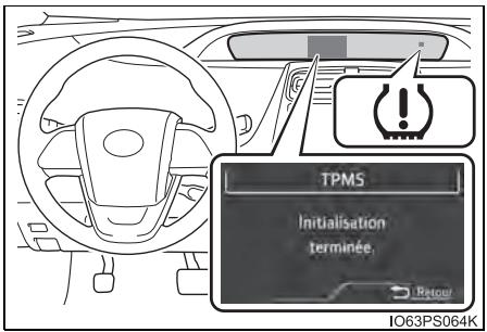 TPMS Initialisation terminée. Rétour IO63PS064K