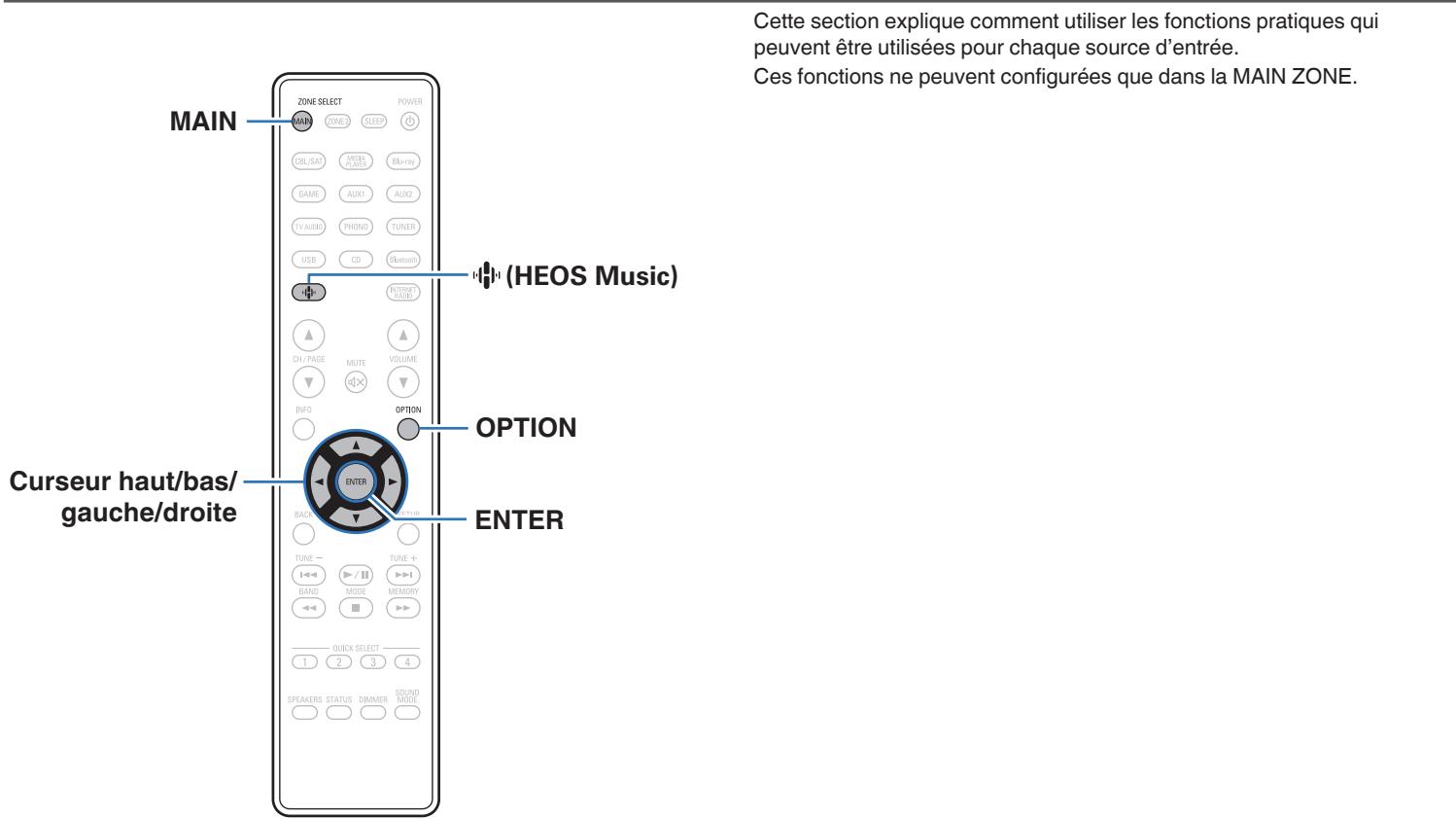 DENON DRA900H - Fonctions pratiques - 1