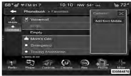 DODGE Charger (2013) - Gestion de votre annuaire favori - 2