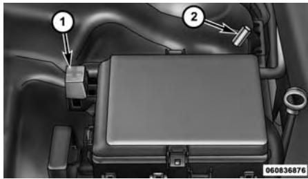 DODGE Charger (2013) - Préparations pour un démarrage d'appoint - 1