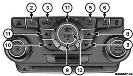 DODGE Charger (2013) - Boutons - 2