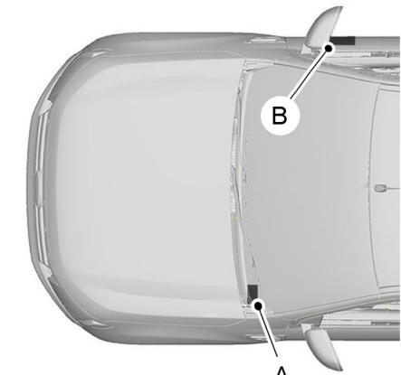 FORD Ranger (2016) - NUMERO DE CHÂSSIS DU VÉHICULE - 1