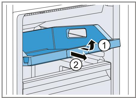 BOSCH KGN33NSDB - Retirer la tablette de congélation - 1