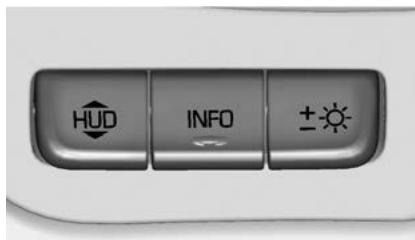 CHEVROLET Tahoe (2022) - Affichage du HUD sur le pare-brise - 1