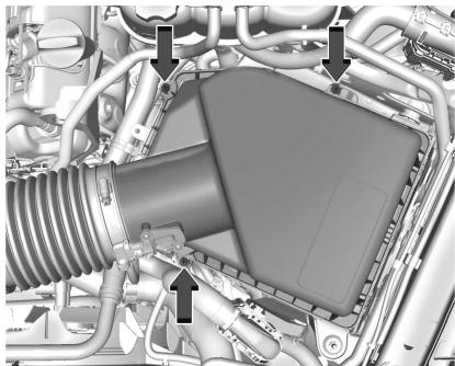 CHEVROLET Tahoe (2022) - Comment examiner/remplacer le filtré à air du moteur - 1