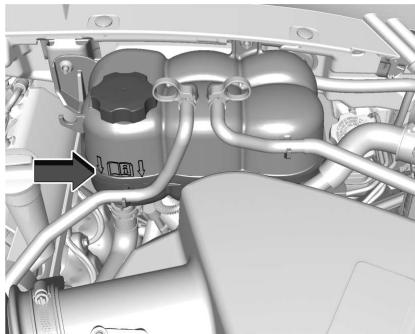 CHEVROLET Tahoe (2022) - Vérification du niveau de liquide de refroidissement - 1