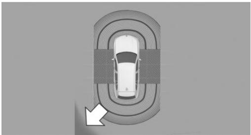 BMW X2 (2024) - Affichage sur l'écran des radars de stationnement PDC - 1