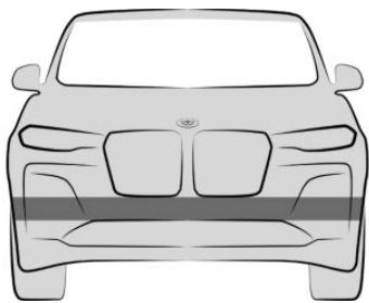 BMW X2 (2024) - Capteurs à ultrasons avant - 1