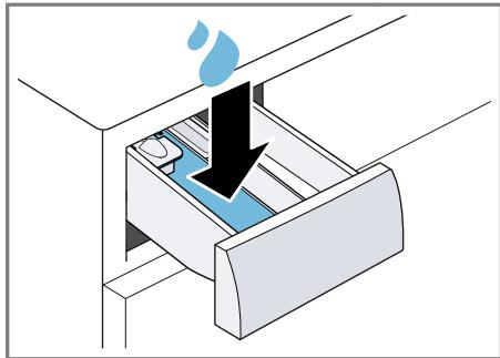 BOSCH WAN2823PFR - Démarrage du cycle de lavage à vide - 1