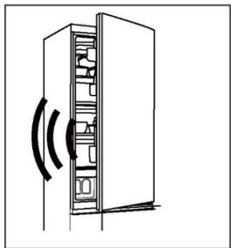 CANDY CNCQ2T618EW - Alarme d'ouverture de porte - 1