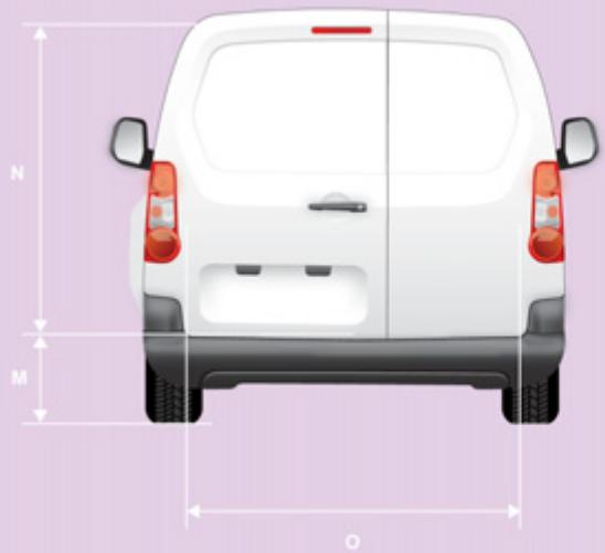 CITROEN Berlingo 2 (2015) - DIMENSIONS - 1