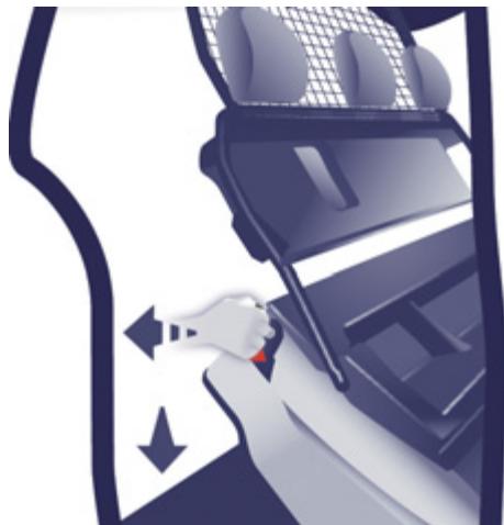 CITROEN Berlingo 2 (2015) - Mise en position portefeuille de la banquette - 3