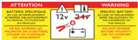 CITROEN Berlingo 2 (2015) - Batterie - 1