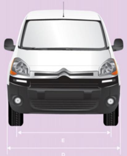 CITROEN Berlingo 2 (2015) - DIMENSIONS - 4