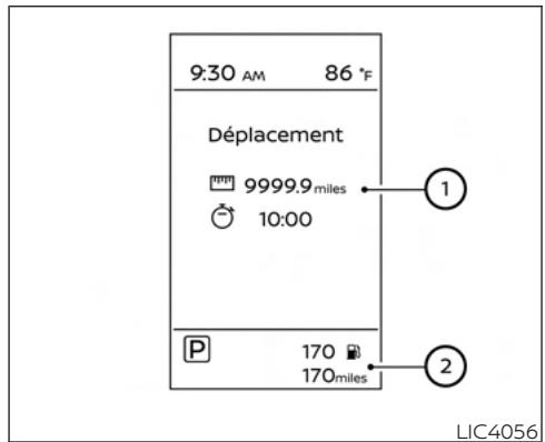 NISSAN Sentra 2024 - INSTRUMENTS ET JAUGES - 3