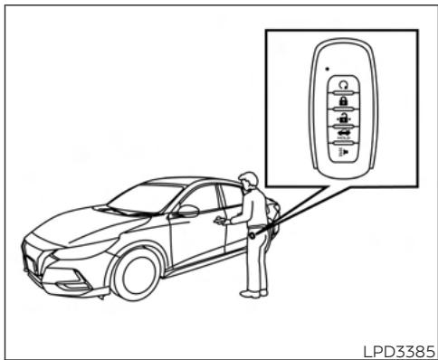 NISSAN Sentra 2024 - PRECAUTIONS AU SUJET DU   VERROUILAGE ET DU   DEVERROUILAGE DES PORTIERES - 2