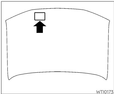 NISSAN Sentra 2024 - ÉTIQUETTE DE RENSEIGNEMENTS RELATIFS AUX PNEUS ET À LA CHARGE - 1