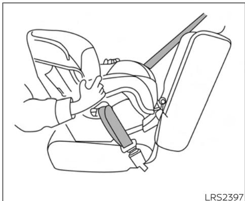 NISSAN Sentra 2024 - Ensemble de retenue orienté vers l'arrière, étape 1 - 5