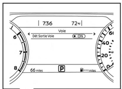NISSAN Sentra 2024 - Pour les vehicules équipés du compteur de 7 pouces - 3