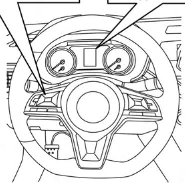 NISSAN Sentra 2024 - Pour les vehicules équipés du compteur de 7 pouces: - 3