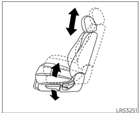 NISSAN Sentra 2024 - Réglage longitudinal - 2