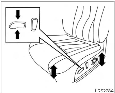 NISSAN Sentra 2024 - Inclinaison du dossier vers l'arrière - 1