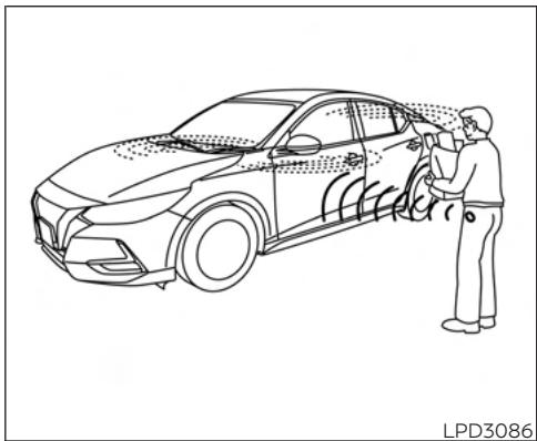 NISSAN Sentra 2024 - PRECAUTIONS AU SUJET DU   VERROUILAGE ET DU   DEVERROUILAGE DES PORTIERES - 1