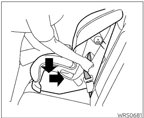 NISSAN Sentra 2024 - Ensemble de retenue orienté vers l'avant, étape 3 - 3