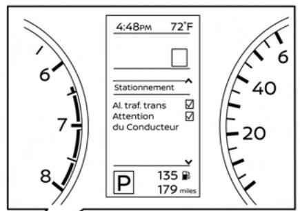 NISSAN Sentra 2024 - Pour les vehicules équipés du compteur de 7 pouces - 2