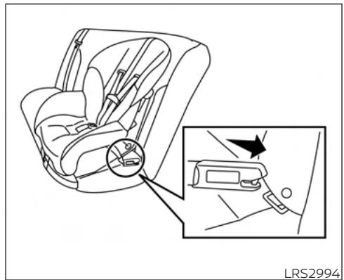 NISSAN Sentra 2024 - Ensemble de retenue orienté vers l'avant, fixations montées sur sangle - étape 2 - 1