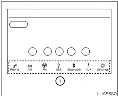 NISSAN Sentra 2024 - COMMENT UTILISER LE BOUTON   VOL (volume) ET PUSH   (alimentation) - 1