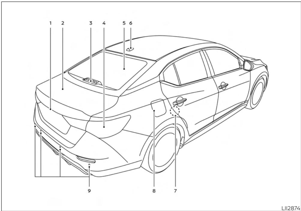 NISSAN Sentra 2024 - SACS GONFLABLES, CEINTURES DE SÉCURITÉ ET ENSEMBLES DE RETENUE D'ENFANT - 3