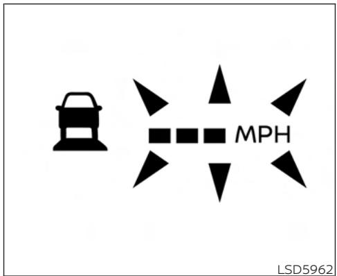 NISSAN Sentra 2024 - Utilisation du mode de contrôle d'intervalle entre les vehicules - 2