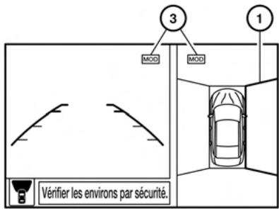 NISSAN Sentra 2024 - FONCTIONNEMENT DU SYSTEME DE DETECTION D'OBJECTS MOBILES - 1