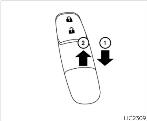 NISSAN Sentra 2024 - Verrouillage des glaces des passagers - 1