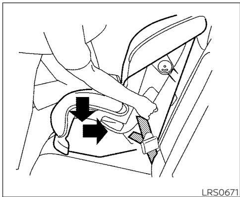 NISSAN Sentra 2024 - Ensemble de retenue orienté vers l'avant, fixations rigides - étape 2 - 1