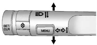 CADILLAC SRX (2012) - Signaux de changement de direction et de changement de voies - 1